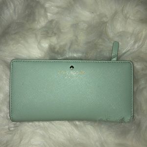 Kate Spade Mint Blue Wallet